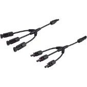 S-Impuls Solar PV T-adapter set | 1 naar 3 | 6mm² | IP68 | 0,30 meter
