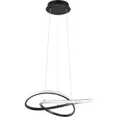 RL LIVE YOUR LIGHT REALITY MANSA - Hanglamp - Zwart mat - incl. 1x SMD 36 W - Plafondbevestiging - In hoogte verstelbaar