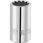 Facom 1/4 doppen spline profiel 10 - R.10S