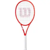 Wilson Clash 100 V3 Reverse Unstrung Tennis Racket Rood 3
