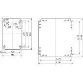 Schneider Electric NSYMM66 Montageplaat (l x b) 600 mm x 600 mm Staal (verzinkt) 1 stuk(s)