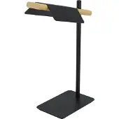 Eglo Bureaulamp Ermua zwart met hout