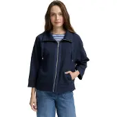 Tom Tailor Sweatvest donkerblauw