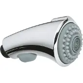 GROHE Zedra spoelkop voor éénhendel spoelkraan, chroom/grijs - 46173NC0