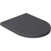Isvea - Wc-bril Slim, SoftClose, antraciet 40KF0522I-S