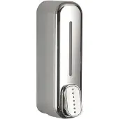 Aqualine Wandgemonteerde zeepdispenser 350ml, chroom