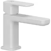 Kludi Renon - Wastafelkraan met afvoerplug Push-Open, mat wit 422665375