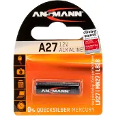 Ansmann Alkalinebatterijen 27 blister van 1