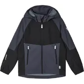 Reima Softshelljassen - Verraton - Soft Black - - 10 jaar (140) - Softshelljassen