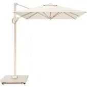 Platinum Voyager T² zweefparasol | 270x270cm | Ivory/Sandstone