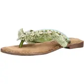 Lazamani Teenslipper grasgroen