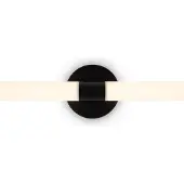 Maytoni LED-wandlamp Axis, zwart, Woon-/ Eetkamer, Aluminium, Modern, LED wandlamp
