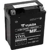 Yuasa AGM YTX7L / 102893 accu (12V, 6Ah, 100A)