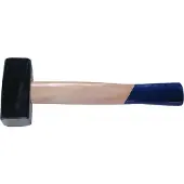 SW-Stahl 50202L vuist 1250g I gesmede vuist met houten handvat I vuisthamer 1,25kg kopgewicht I steenhouwer hamer klein I 1250g hamer zwaar