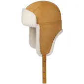 Seeberger Fake Fur Pilotenmuts by