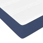 Syfax Pocketveringmatras medium 160x200x20 cm stof blauw