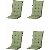 Madison Kussen hoog 50x123 Basic groen I (4 stuks)