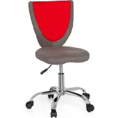Hjh OFFICE KIDDY COMFORT - Kinder bureaustoel Grijs / Rood