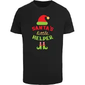 Merchcode Shirt 'Christmas Santa´s Little Helper'