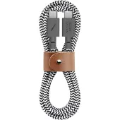 Native Union Belt Cable - USB-C - 60W - 1.2m - Zebra