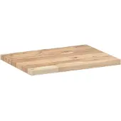 vidaXL Wandschap zwevend 60x30x2 cm onbehandeld massief acaciahout