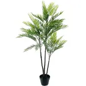 Erutan avon Areca palm Aruba in pot green 140 cm kunstbloem