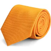 Gents - Stropdas - Stropdas heren - Polyblend - Oranje