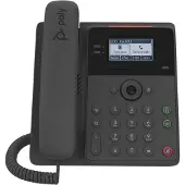 Poly Edge B10 VoIP-telefoon met nummerweergave, Telefoon, Zwart