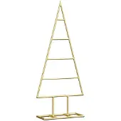 vidaXL Metalen kerstboom Goud 60 cm Poedercoated staal