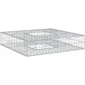 Syfax Gabion Verhoogd Bed Zilver