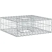 Syfax Gabion Verhoogd Bed Zilver