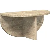 vidaXL Wandplank Muurmontage Sonoma Eik 38 x 19 x 19 cm Bewerkt hout