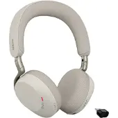Jabra Evolve3 75 MS Link390c Draadloze Office Headset Grijs