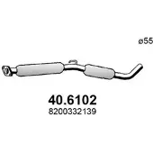 ASSO 40.6102 Uitlaat middendemper