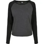 Urban Classics Shirt donkergrijs / zwart