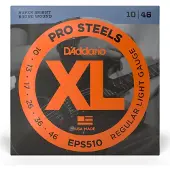 Daddario EPS510 XL Pro Steels Electric Regular Light 10-46