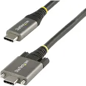 StarTech.com 1 meter Vergrendelbare USB-C Kabel met Zijschroef