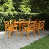 Prolenta Maison Exclusive - Tuintafel 160x90x75 cm, massief acaciahout