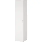 Ebuy24 Spell kledingkast 1 deur wit.