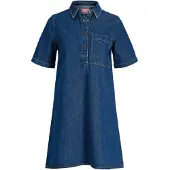 Jack & Jones Jurk 'JXAMARA SILLE' donkerblauw
