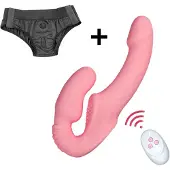Strap U - Urge Strapless Strap-On Vibrator - Roze