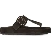 Stefano lauran Dames Slippers Dk5668 - Bruin - Maat 42