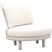 Van der Garde Tuinmeubelen Breeze loungestoel - Naturel/Mokka
