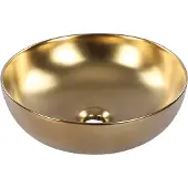 Differnz waskom - Ø 40 cm - keramiek - mat goud