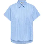 ONLY Onlkeri Overhemd Dames Blauw Xl