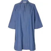 Selected Jurk blauw denim