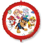 Paw Patrol klaar voor actie folieballon 46 cm