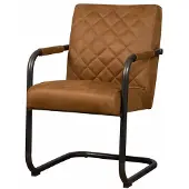 Tower Living Armstoel Civo Bull Cognac