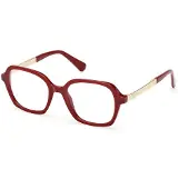 Max & Co Max &amp;co MO5190 50/18/140 Glazen voor Dames Shiny donkerrood Voorzijde geïnjecteerd MO5190