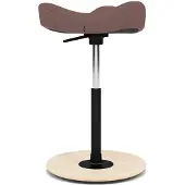 Varier Move zadelkruk, Bruin/Naturel Tonal - ergonomisch